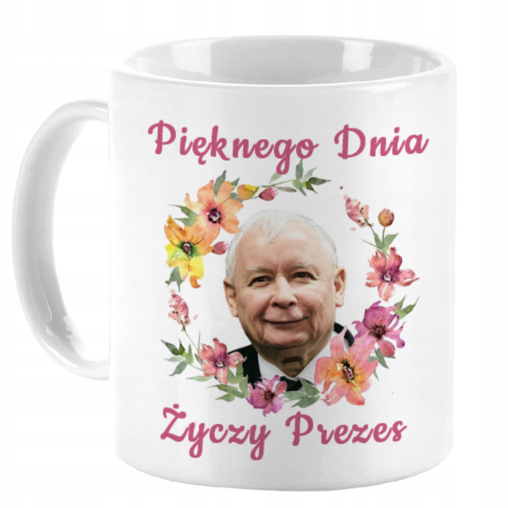 

Kubek z nadrukiem Prezes Jarosław