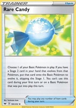 Karty Pokemon (ssh 180) Rare Candy