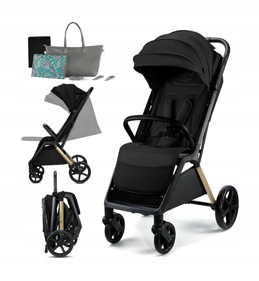 Kinderkraft Wózek Loom Lekka Spacerówka Dla Dziecka Do 22 Kg Torba