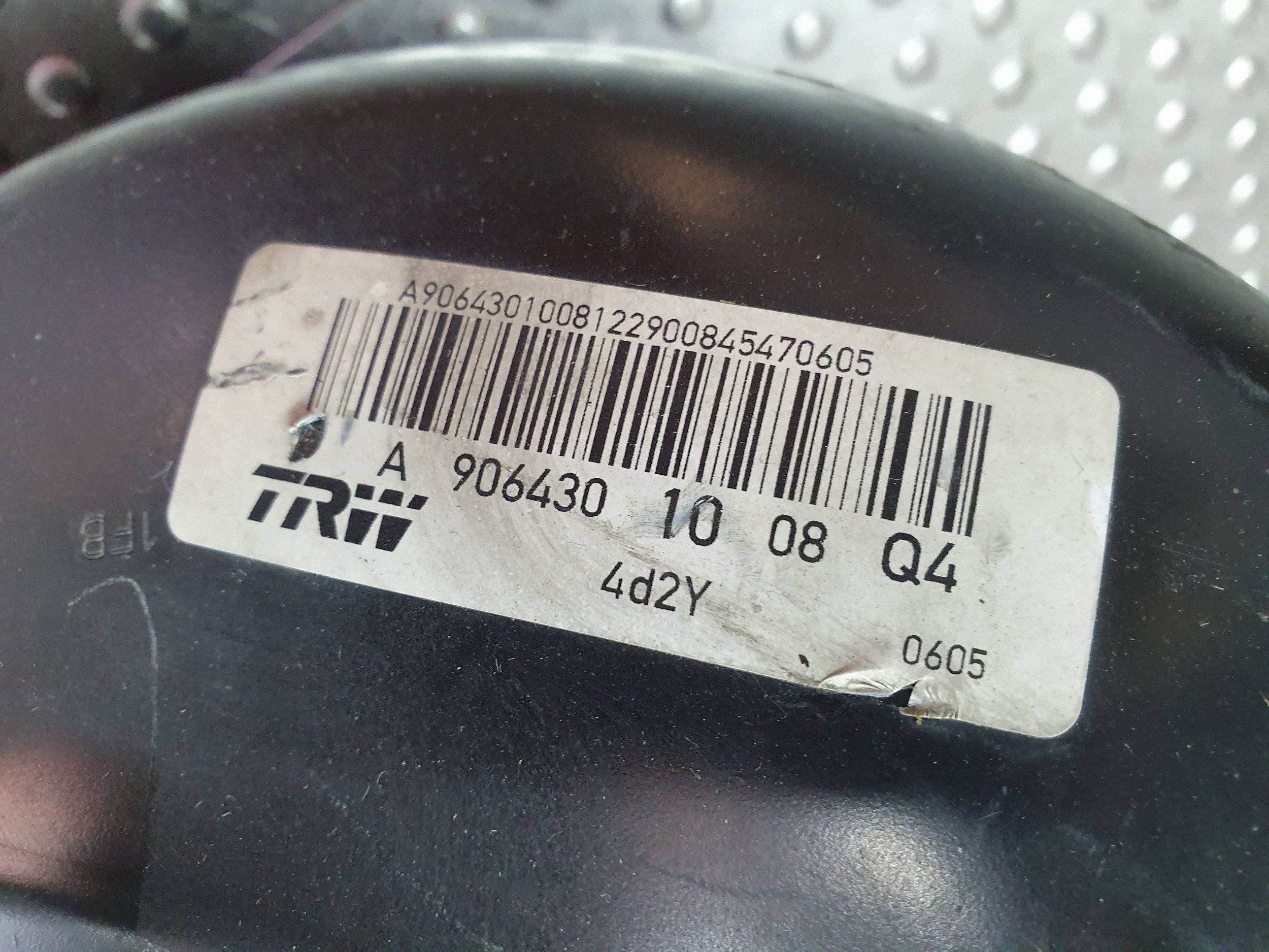 servo freno A9064301008 MERCEDES SPRINTER W906 CRAFTER e 3.0 CDI