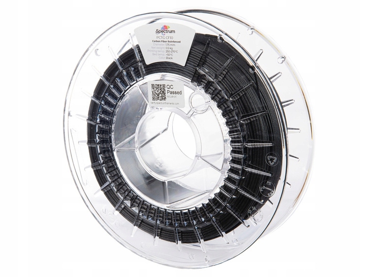 Spectrum Filaments Pctg CF10 1,75mm 0,5kg Black
