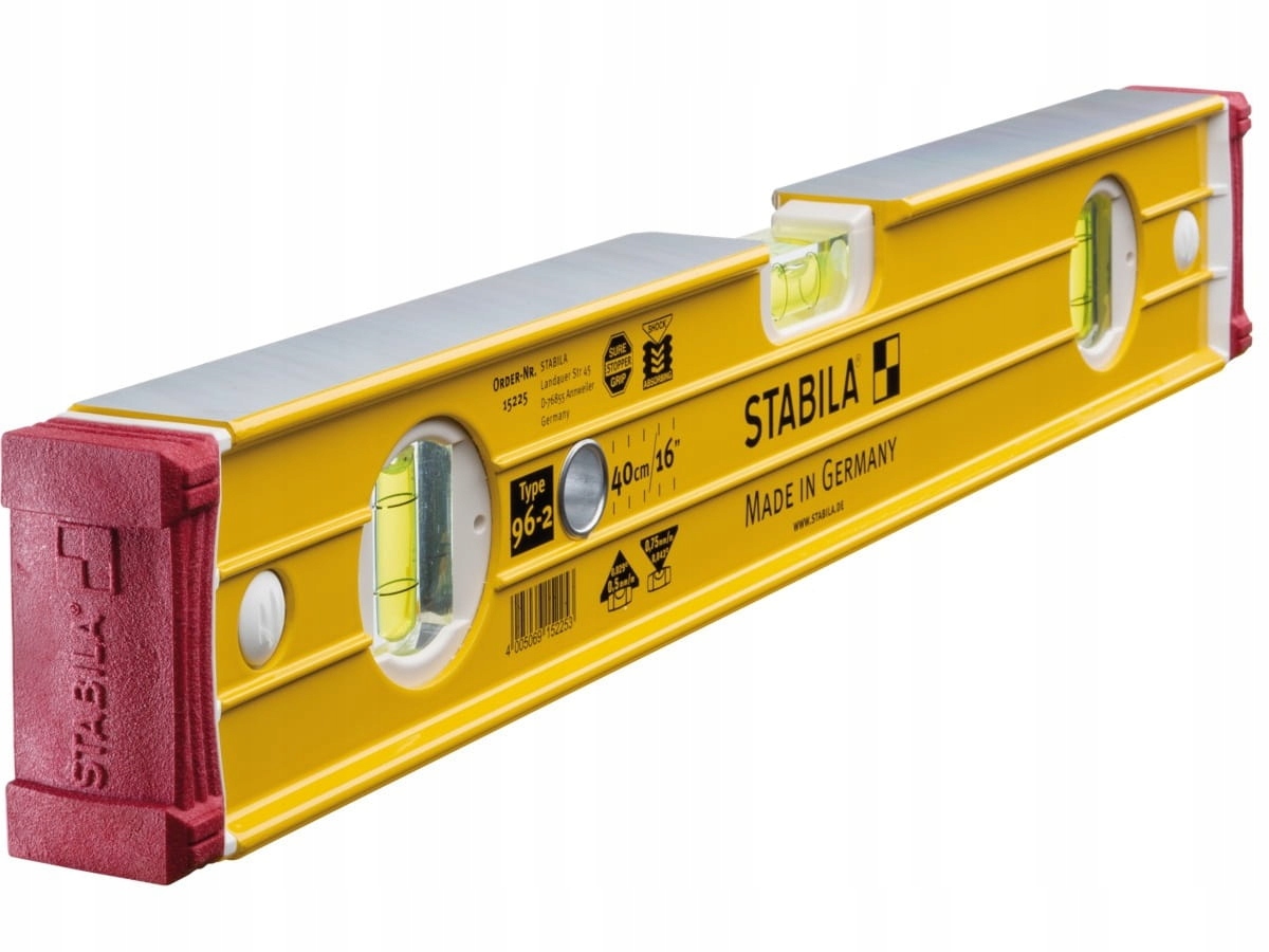 

Stabila Poziomica Typ 96-2, 40 cm /15225/