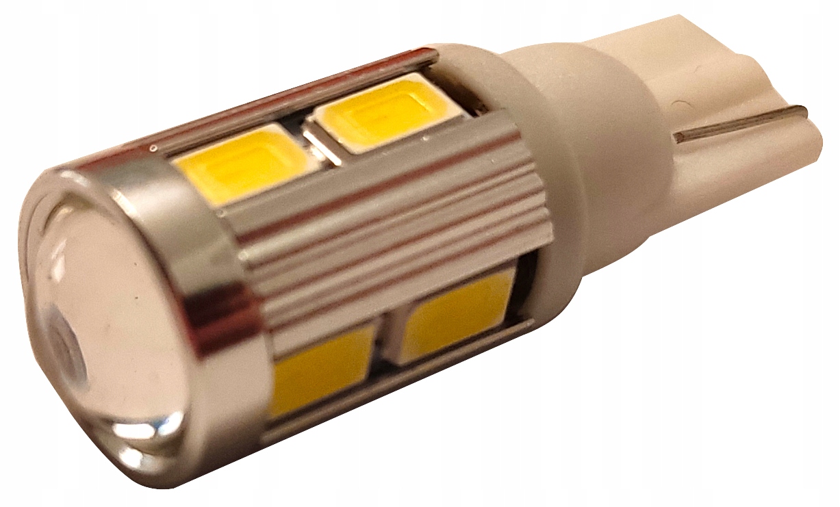 

Żarówka W5W W16W T10 12V 24V Biała Led Mocna
