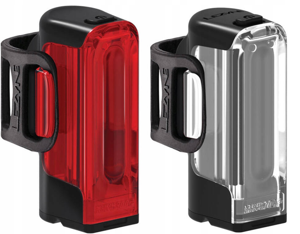 Sada světel Lezyne přední světlo Strip+ Drive zadní světlo Strip Drive 300+ Usb C