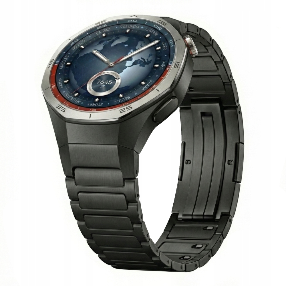 Titanový Náramek Pro Huawei Watch GT5 Pro 46 MM Gt 5 Pro 46 MM, Černý