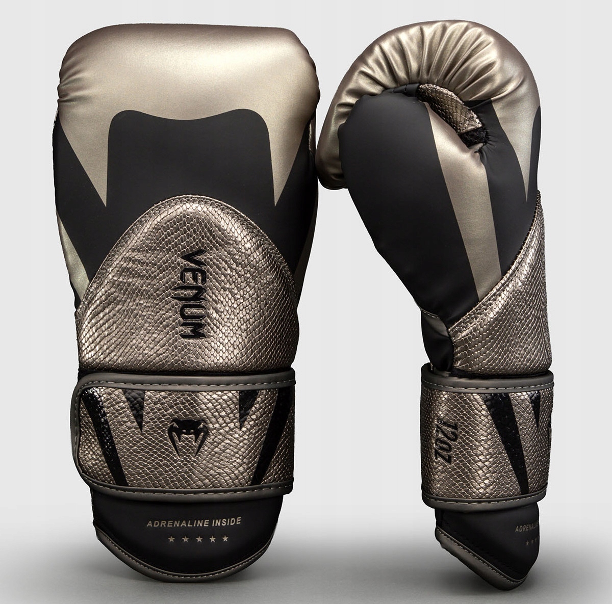 Rękawice bokserskie Venum Challenger 4.0 Silver/Black 12oz