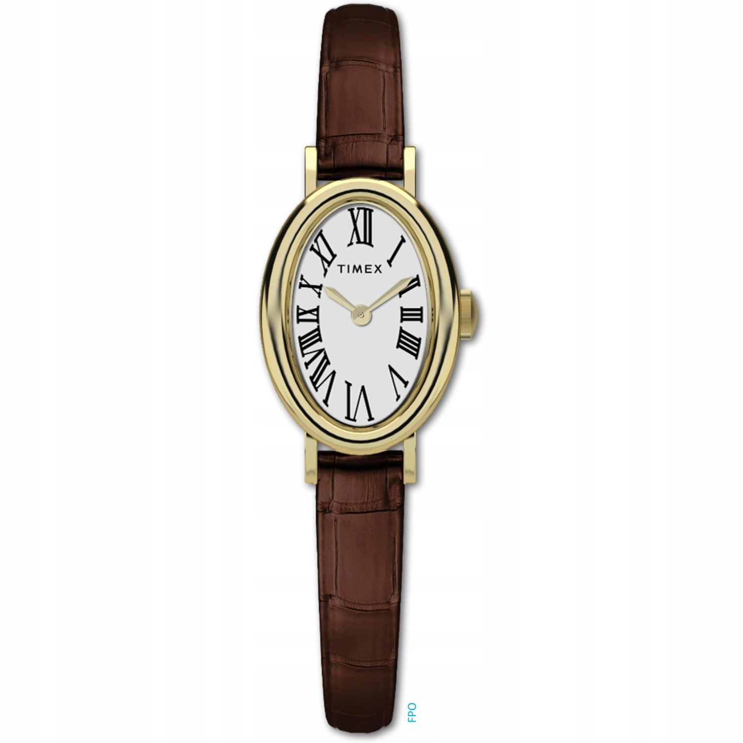 Dámské hodinky Timex TW2W78500 hnědé