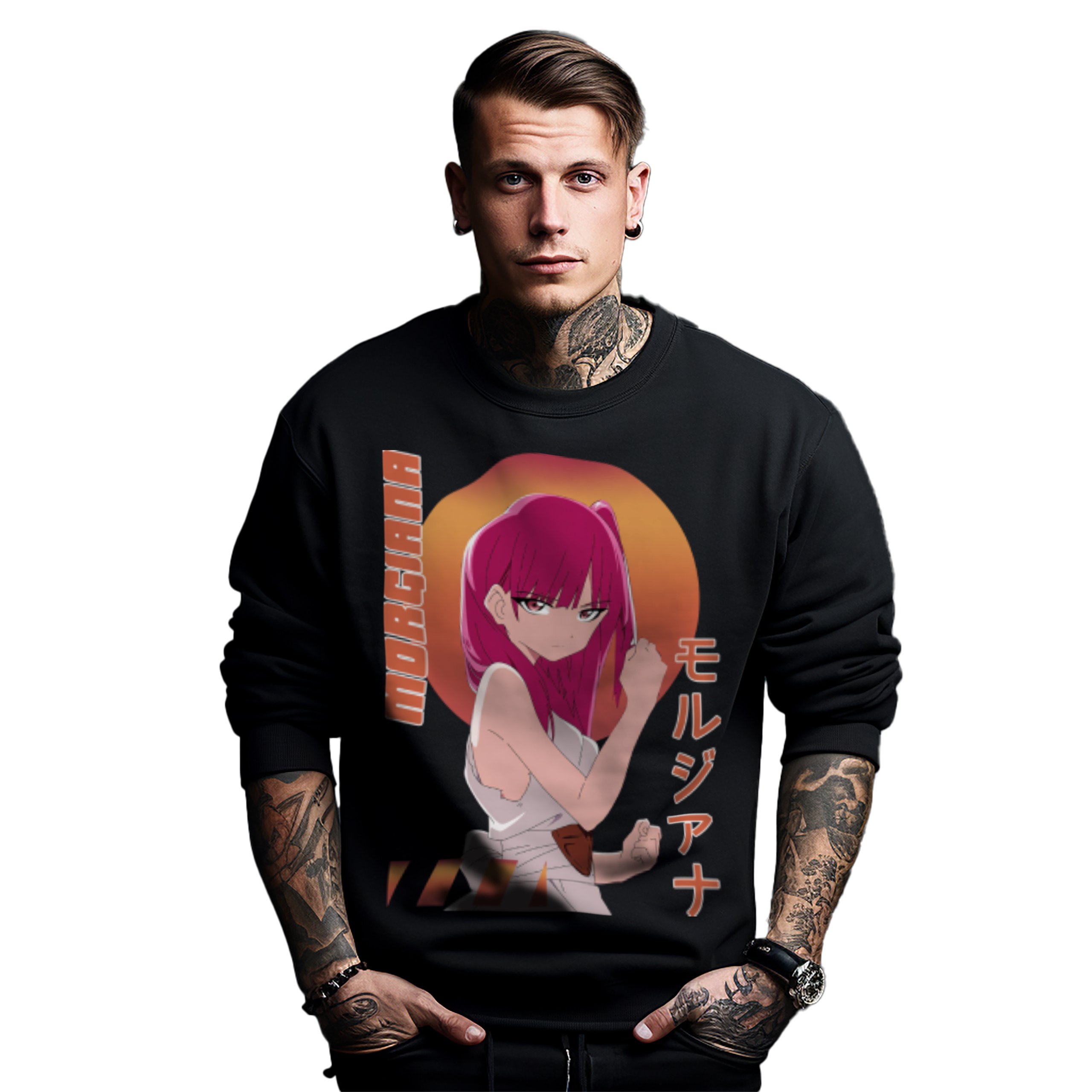 Mikina s potiskem Anime Morgiana