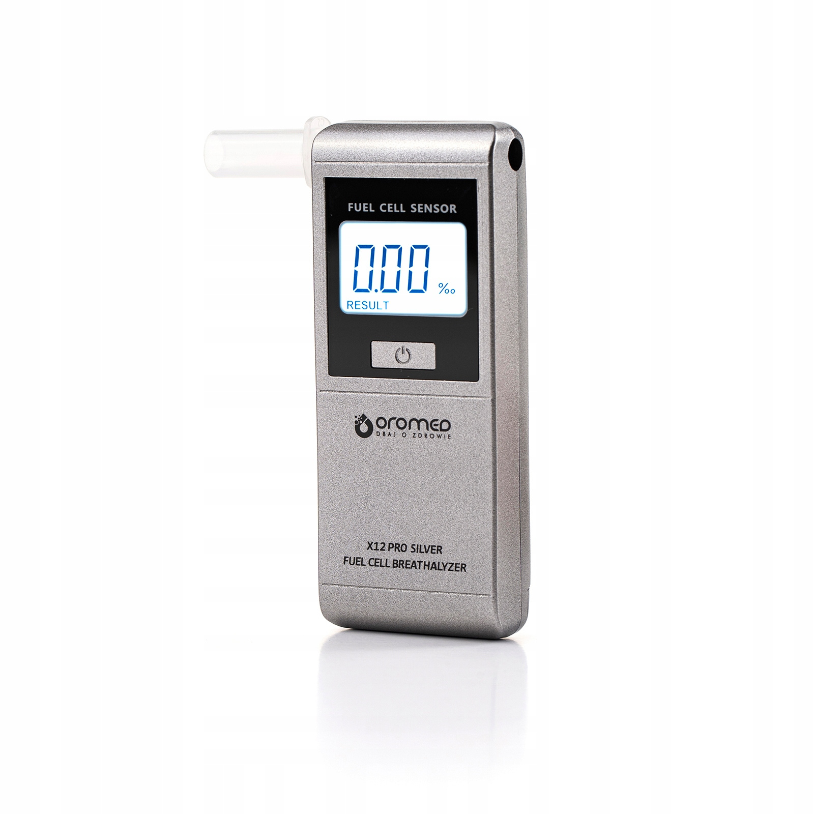 Elektrochemický Alkohol Tester Oromed X12 Pro Silver