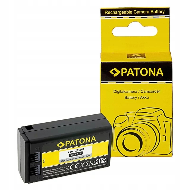 Patona bateria do VB30 do lampy błyskowej Godox V1