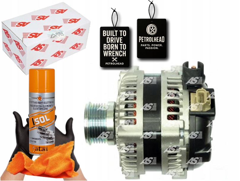 Alternátor As-pl 1255712 1229258 1229259 1255711 #Petrolhead Pro+ Kit4