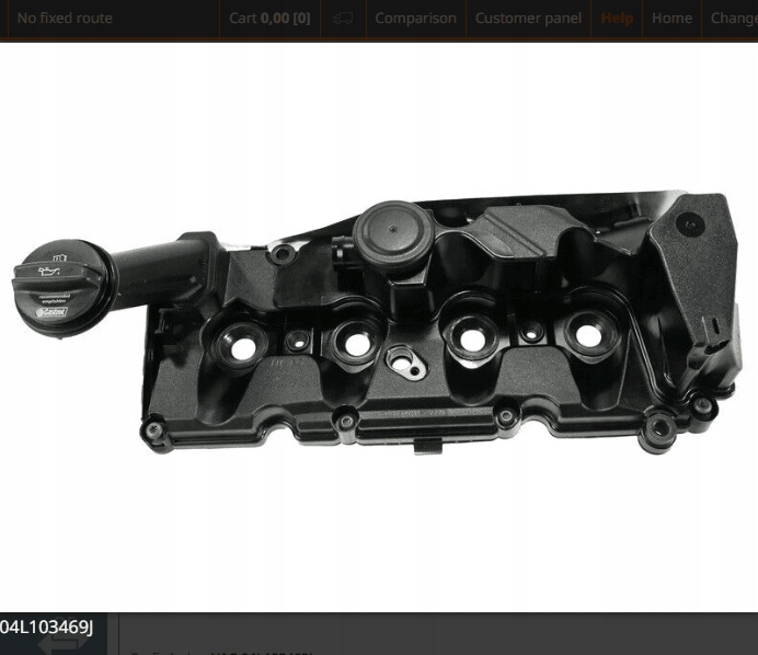 POKRYWA GŁOWICY CYLINDRA VAG