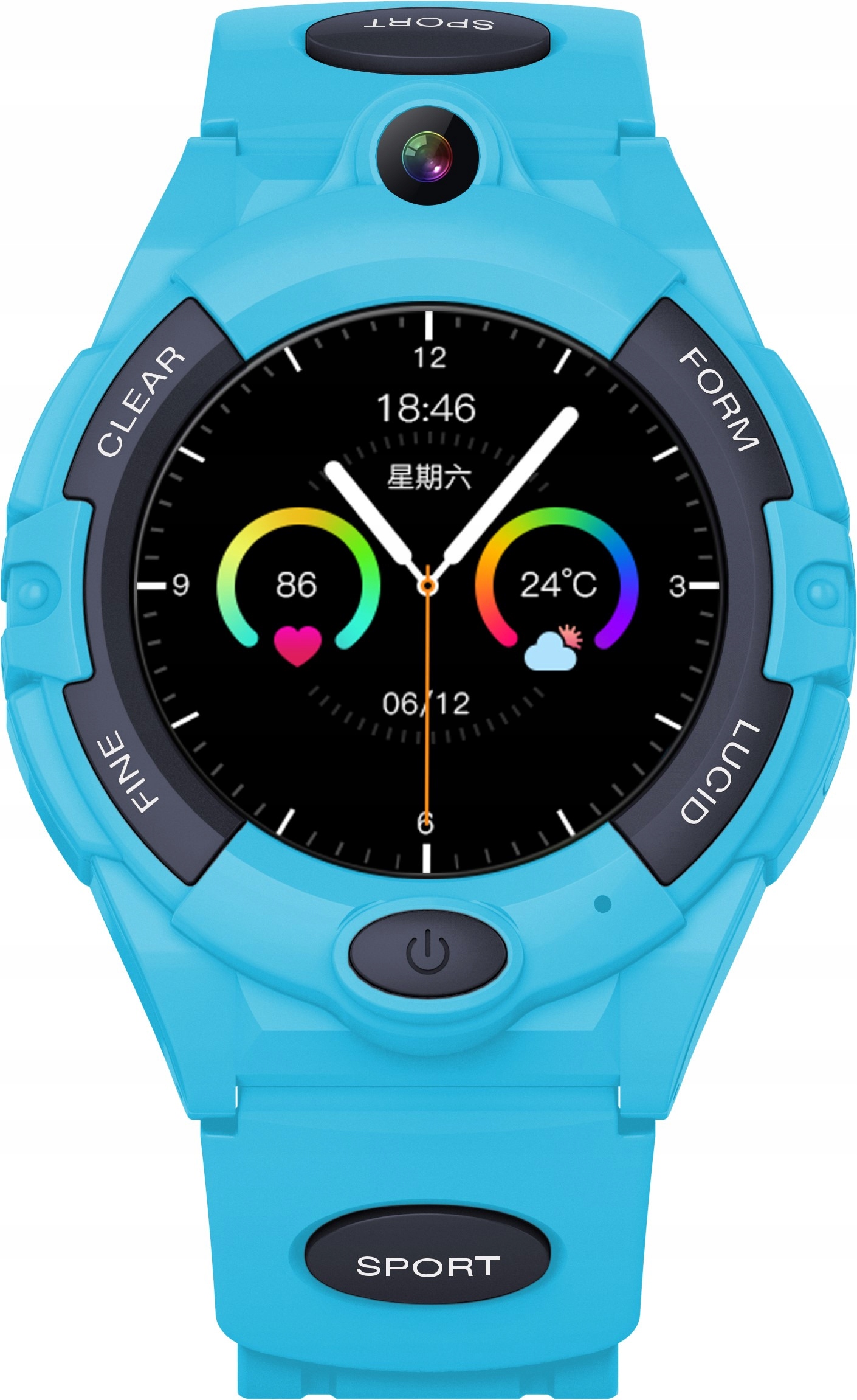 Smartwatch Bemi Sport Gps Niebieski
