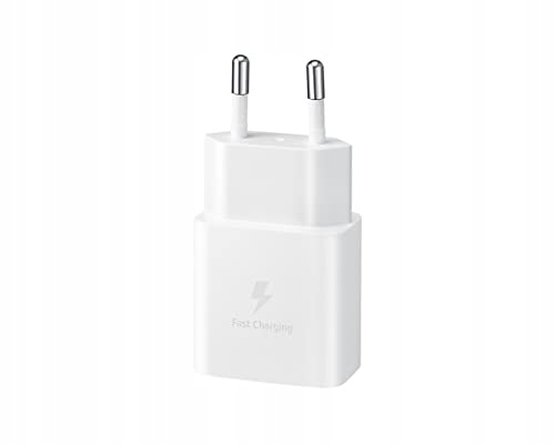 Telefonowa Szybka Ładowarka 15W USB Type-C Z Kablem Danych Biała — miniatura 2
