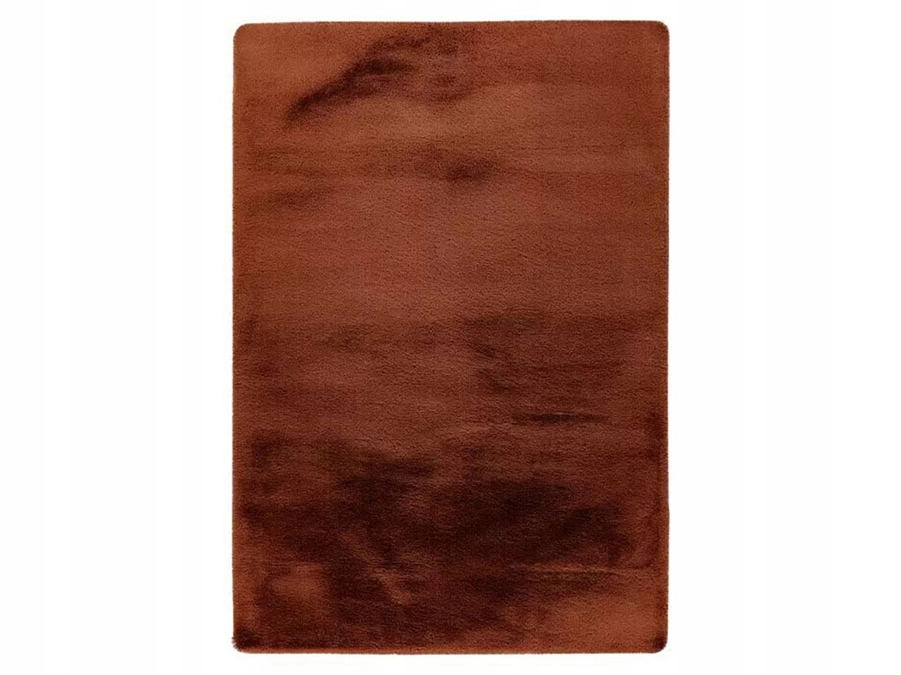 Kožešinový koberec Happy, terra, 150 x 80 cm, 100% polyester (vlas)