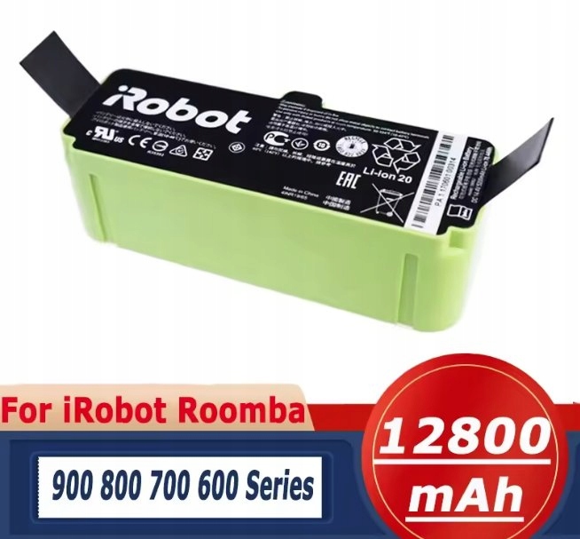 Originál batéria pre iRobot Roomba, Kapacita: 12800 mAh