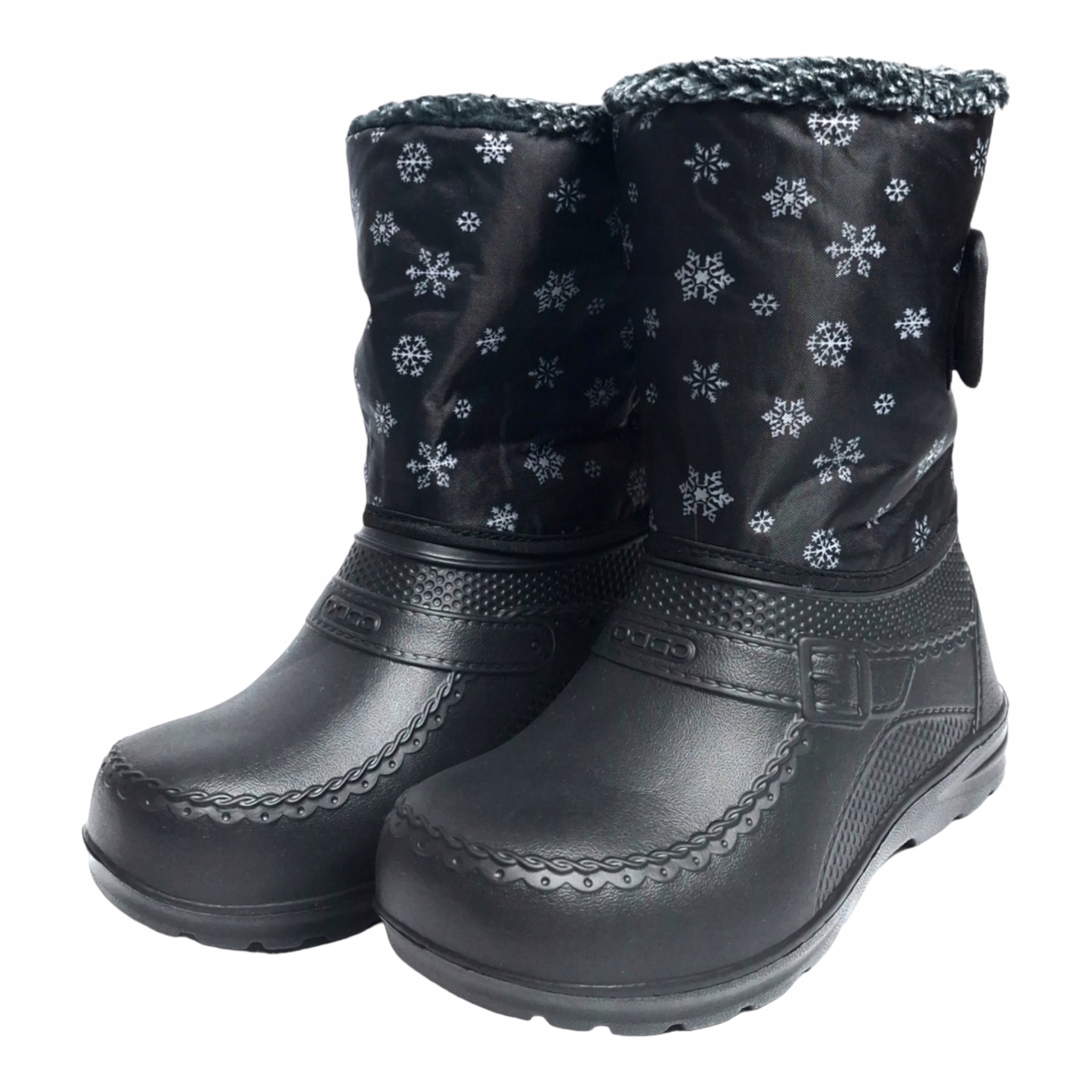 KALOSZE ŚNIEGOWCE OCIEPLANE DAMSKIE LEKKIE CIEPŁE 37 M127 DAMSKI KALOSZ ŚNI Rozmiar 37