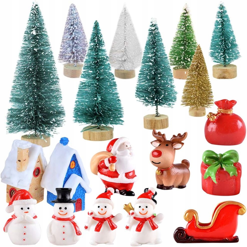 Sada Figurek Vánoční Bozenarodenie Figurka Dekorace Mikuláš Mikuláš