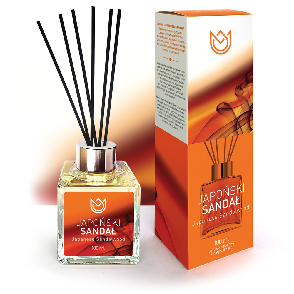 Dyfuzor Rattanowy 100 ml - Japoński Sandał EAN (GTIN) 5904689142806