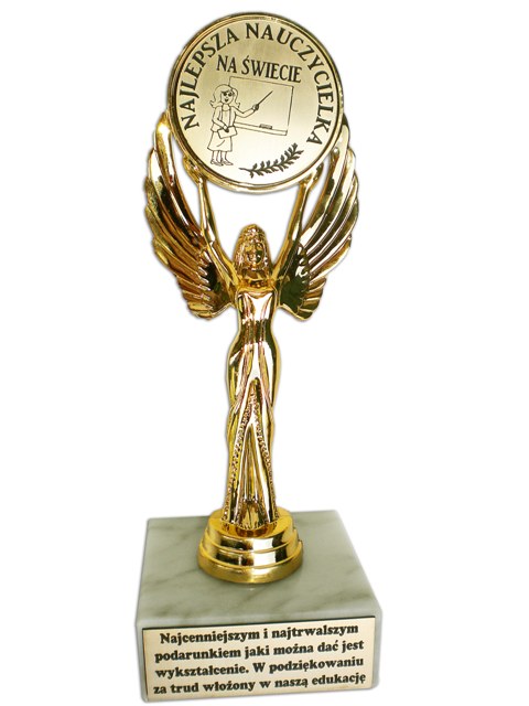 Statuetka Dla NAUCZYCIELKI prezent Wiktoria