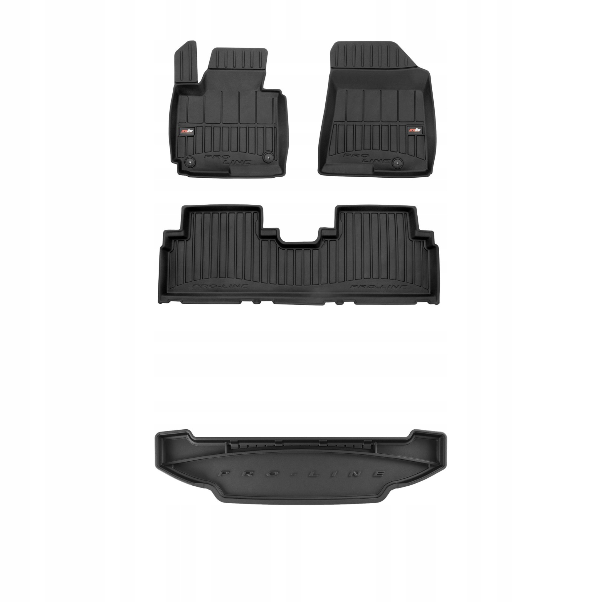 Sada gumových koberců a rohožek pro Kia Carens IV 2013-2019