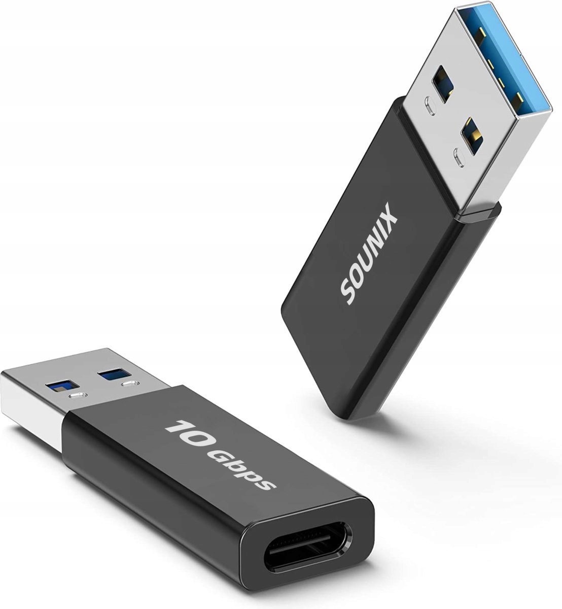 Adapter / Przejściówka USB-A na USB-C – 10 Gb/s, USB 3.1 Gen 2, stop cynku