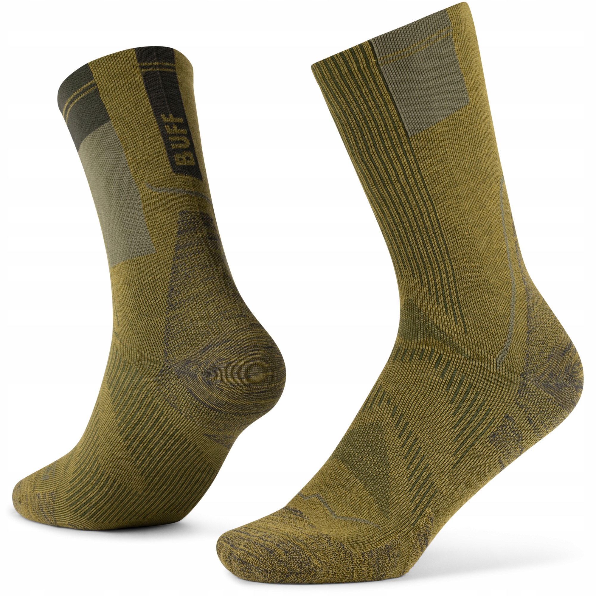 Skarpetki Buff Coolnet Crew CC Khaki L