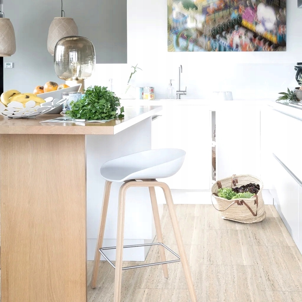 Samoprzylepne Panele Winylowe LVT Trawertyn V4 Kolor producenta naturalny