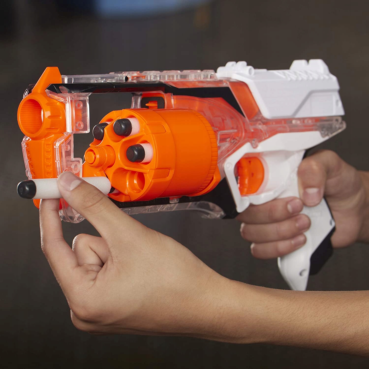 PISTOLET NERF ELITE STRONGARM NA STRZAŁKI +DODATKI EAN (GTIN) 6096503267228