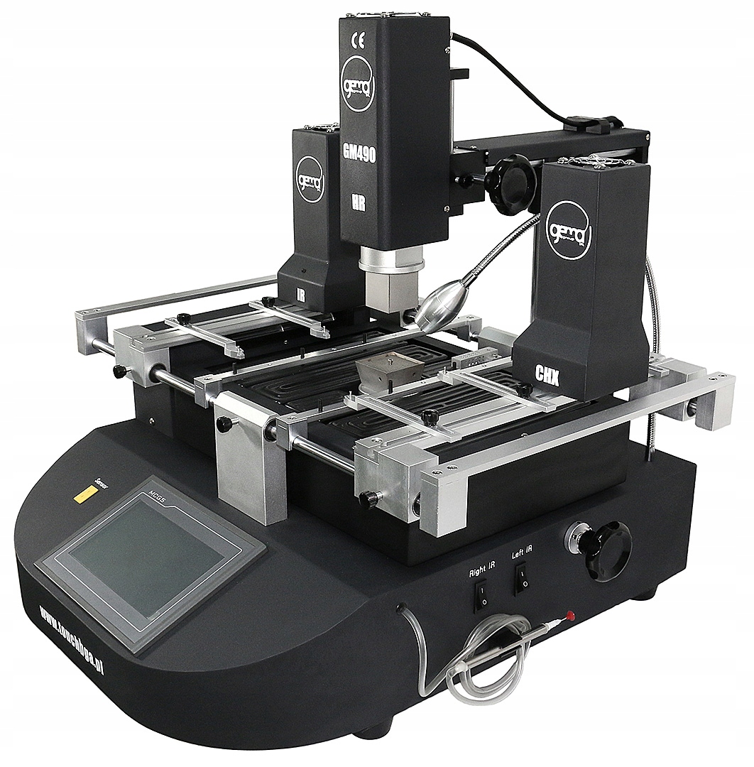 Pájecí Stanice Bga Touchbga GM490 5450W Hot Air Horkovzdušná Kamera