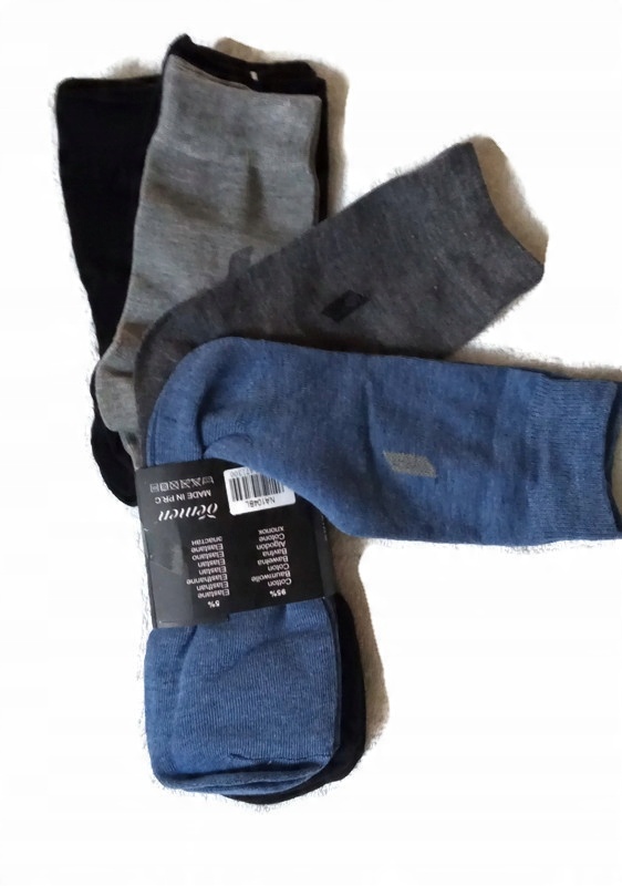 

Skarpetki męskie bawełniane 39-42, 42-46 5pack