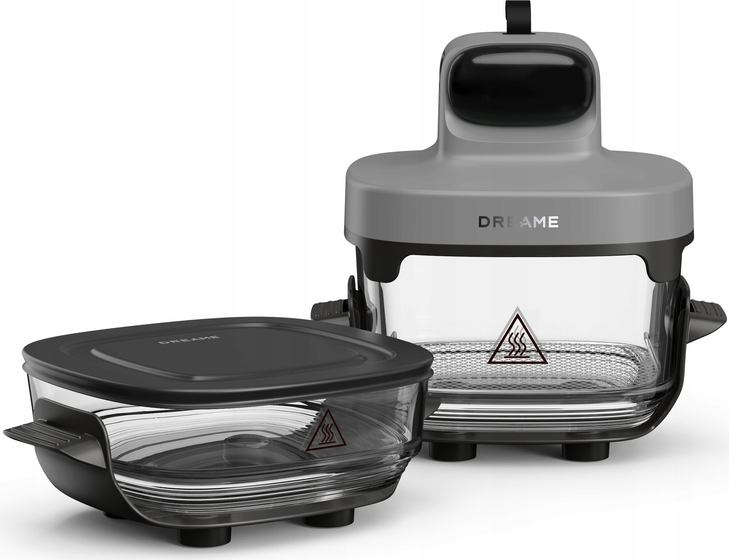 Frytkownica beztłuszczowa Dreame PT60 szara