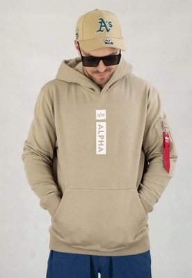 Mikina Alpha Industries S Kapucí Alpha Pp 146338 béžová