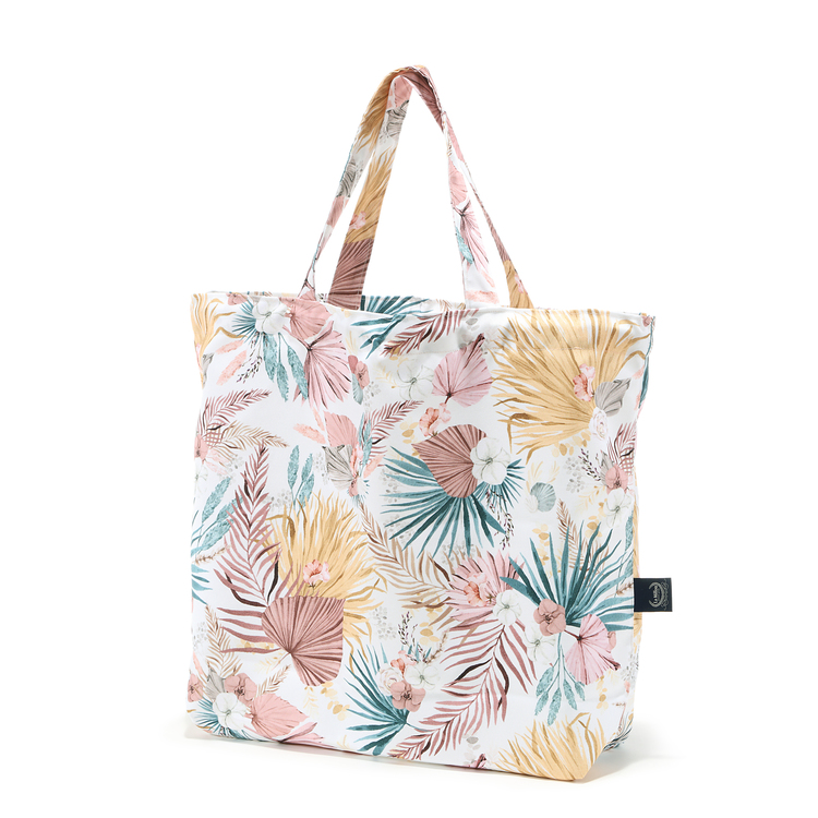 La Millou Torba Shopper Bag z kieszonką Boho Palms