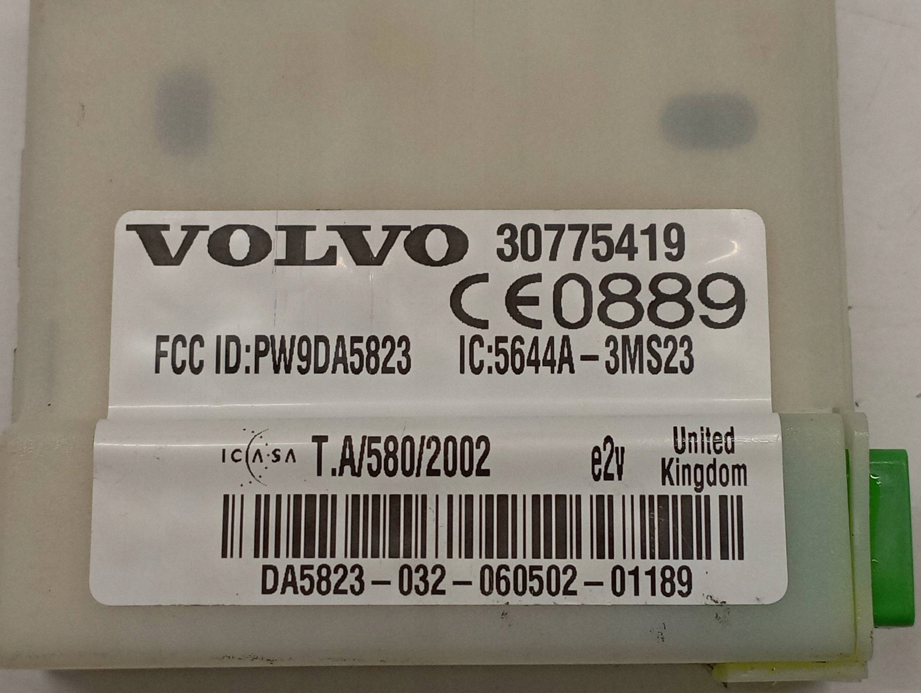 modulo ALARMU 30775419 Volvo V50 e (2004-2012)