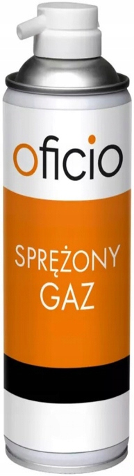 Sprężony gaz sprężone powietrze 600 ml Oficio