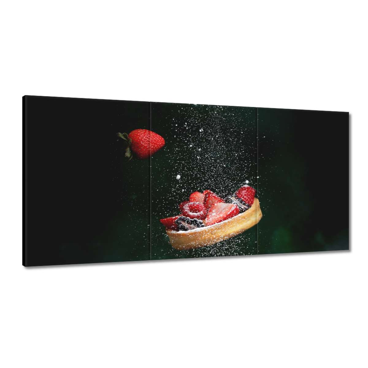 Obrazy 180x90 Čerstvé jahody Ovocie