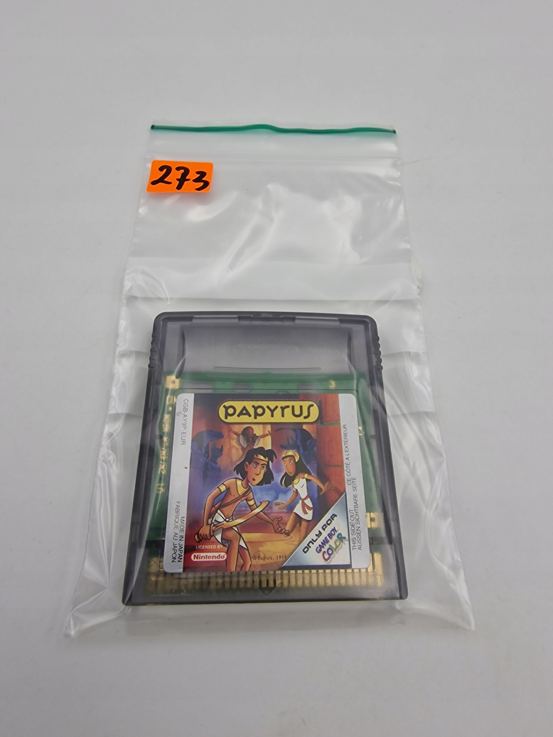 GAME BOY COLOR PAPYRUS ORYGINAŁ Producent Nintendo