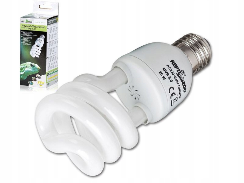 Levně Repti-Zoo Uvb 5.0 kompaktní zářivka 26W