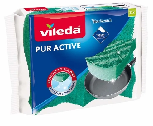 

Vileda, Zmywak kuchenny, pur active, 2 sztuki