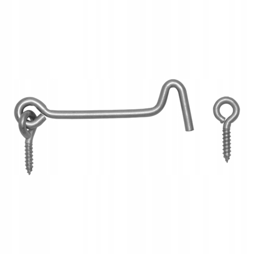 Haczyk ocynk srebrny 80mm