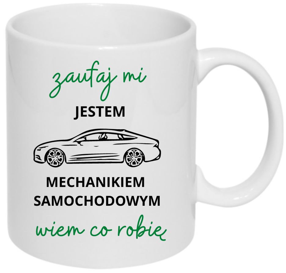 Kubek Humor Dla Mechanika Samochodowego