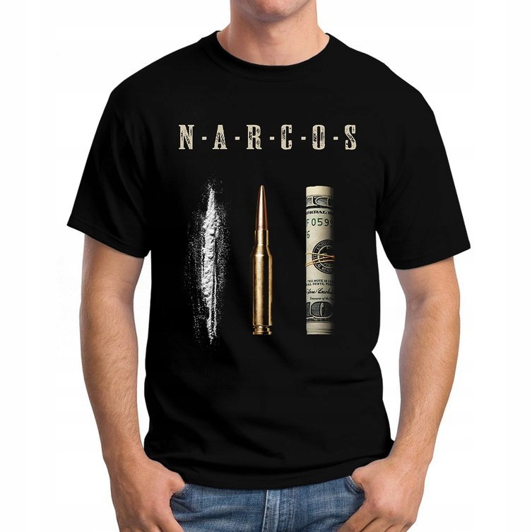 

Koszulka T-Shirt Pablo Escobar Narcos Plata S
