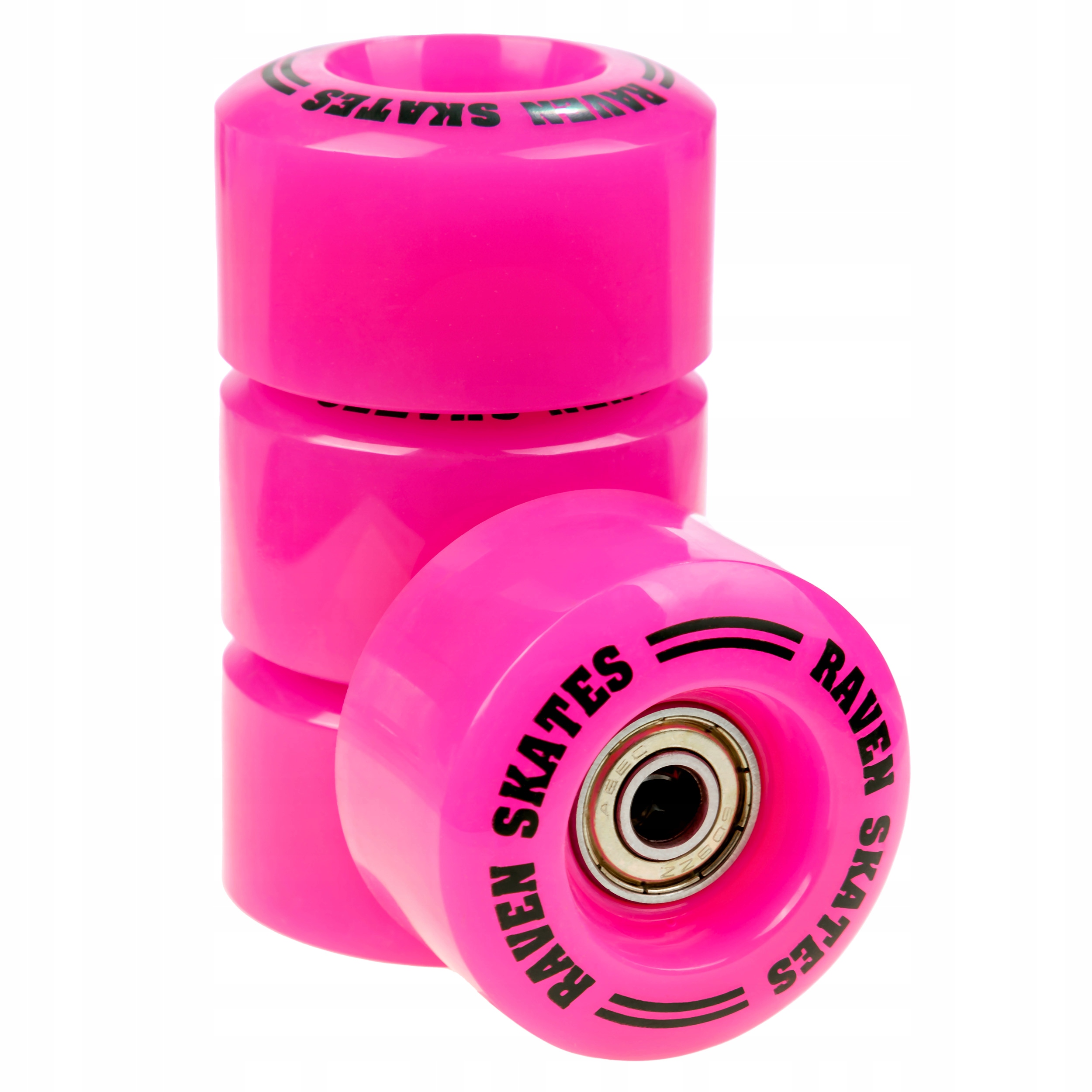 Kółka Łożyska Abec-7 do wrotek różowe Raven Serena Mint/Pink 4szt