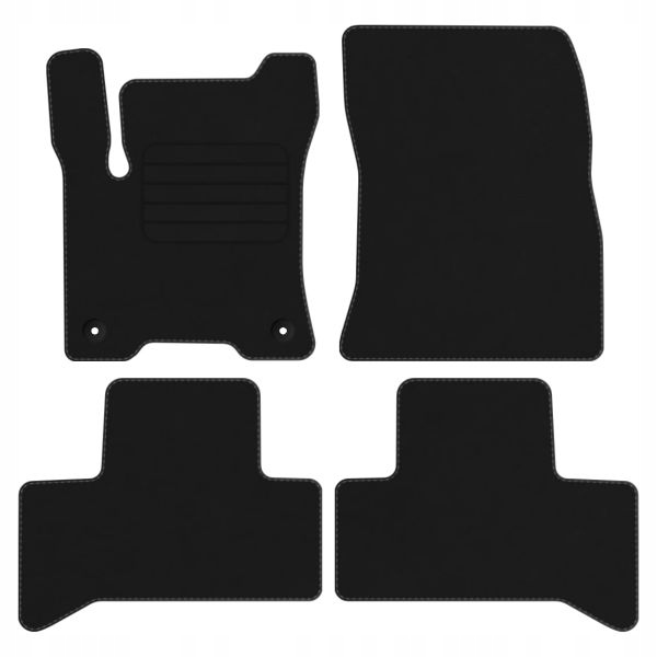 Mercedes Eqa H243 21 – velurové koberce Comfort