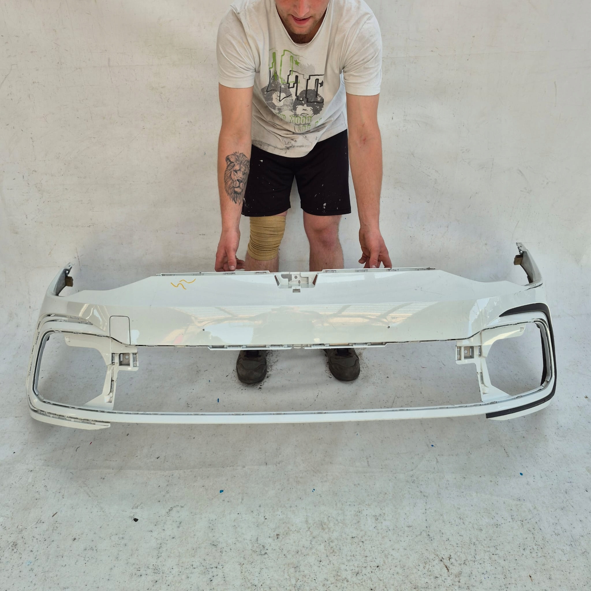 VW GOLF VIII 8 R-LINE GTI bumper front front 5H0807221G
