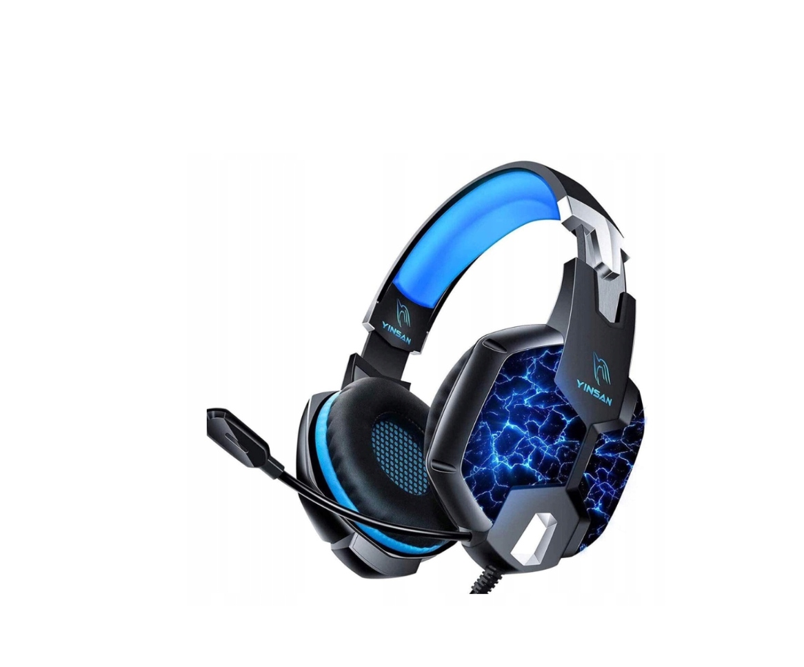 Yinsan TM-5 háttérvilágítású gamer fejhallgató