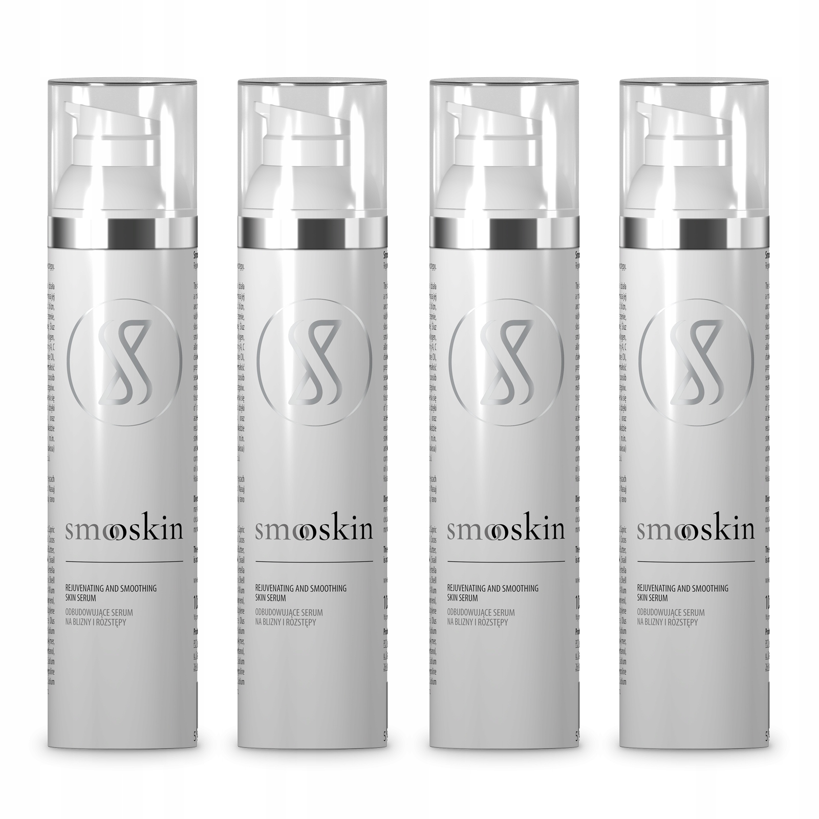 4x SmooSkin Serum na blizny i rozstępy