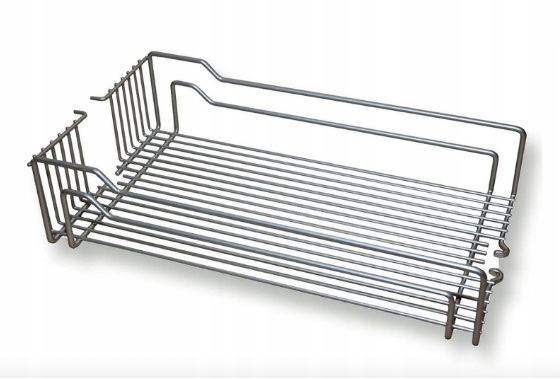 Přídavný koš Kessebohmer do skříňky 30 cm Larders-Chrom