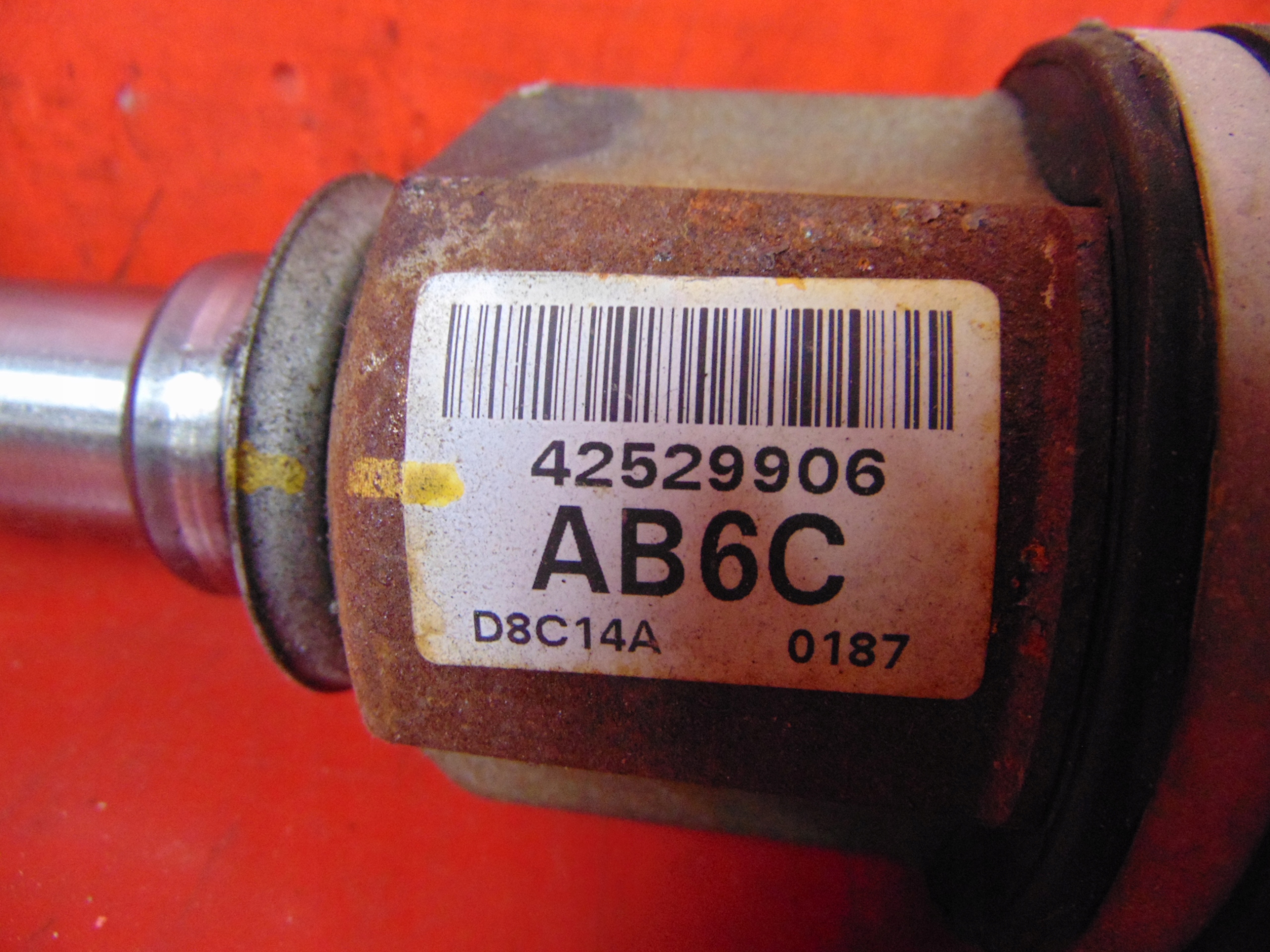 OPEL KARL 1.0 B 14- semi-axis right front 42529906